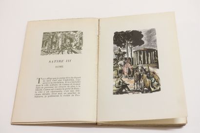 null JUVENAL. The Satires.

Illustrations by P. Noël.

In-8°, paperback.

(Spine...