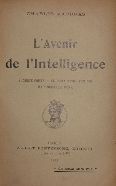 null REBATET Lucien. Les Décombres. Paris, Denoël, 1942; large vol. in-12°, blue...