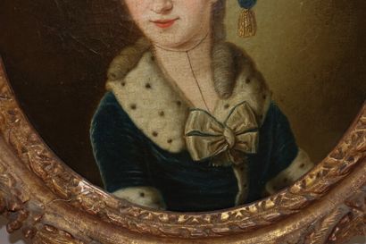 null French School circa 1730

Portrait of Elisabeth Von Schelle La Hast

Oval canvas

Height...