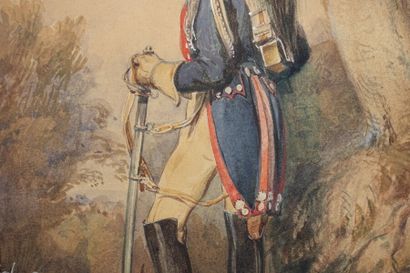 null Eugène-Louis LAMI (1800-1890)

Royal Guard 

Elite Gendarmerie, Hunting Gendarmes...