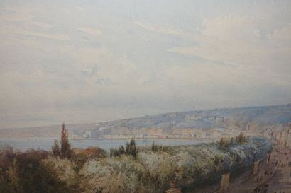 null Giacinto GIGANTE (1806-1876) 

Riviera di chiaia, Naples

Watercolour, signed...
