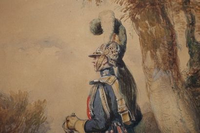 null Eugène-Louis LAMI (1800-1890)

Garde Royale 

Gendarmerie d'Elite, Gendarmes...