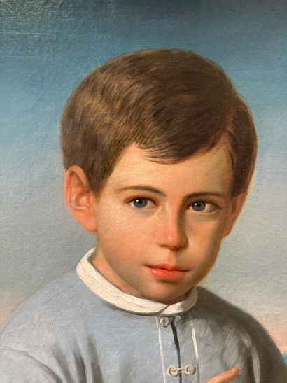 null Emmanuel-Joseph LAURET dit Lauret l'Aîné (1809-1882)

Portrait de jeune garçon...