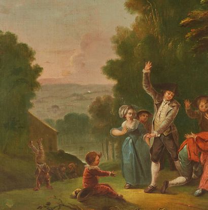 null Attribué à Jan Antoon GAREMYN (1712-1799)

Le jeu de la main chaude

Toile

Haut....