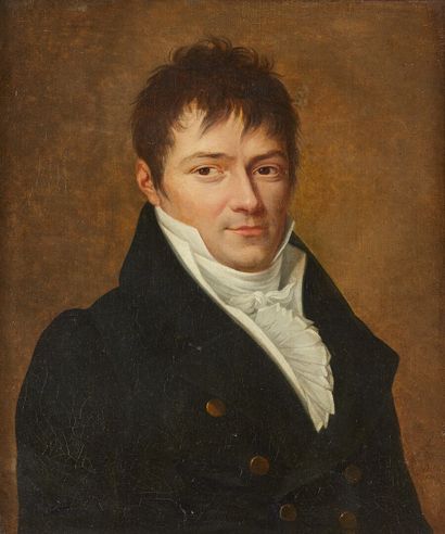 null Jean-François-Marie BELLIER (1745-1836)

Portrait d'homme en redingote

Toile,...