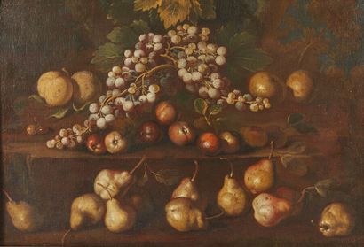 null Attribué à Giuseppe VINCENZINO (Milan 1662- après 1700)

Nature morte aux poires,...