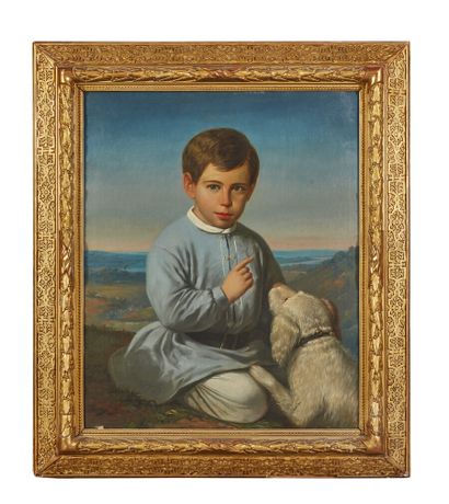 null Emmanuel-Joseph LAURET dit Lauret l'Aîné (1809-1882)

Portrait de jeune garçon...