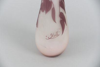 null Établissements GALLÉ (1904-1936)

Vase ovoïde à col conique. Épreuve en verre...