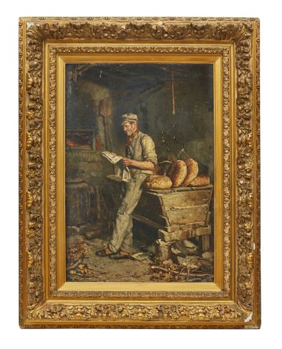 null Franz MEERTS (1836-1896)

Le boulanger

Huile sur panneau, signée en bas à droite

Haut....
