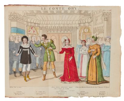 null COSTUMES DE THÉÂTRE. [PETITE GALERIE DRAMATIQUE ou Recueil des différents costumes...