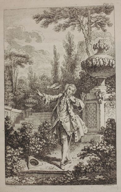 null [DUCLOS Charles Pinot-]. Acajou et Zirphile, conte. À Minutie [Paris, Prault],...