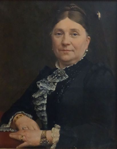 null Auguste MOREAU-DESCHANVRES (1838-1913)

Portrait of a woman

Canvas, signed...