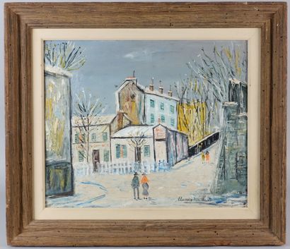 null Modern school

View of Montmartre, the Agile Rabbit

Oil on panel, bears a false...