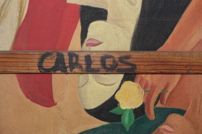 null Carlos CARNERO (1922-1980)

Still life A3 1948 - Portrait of three women on...