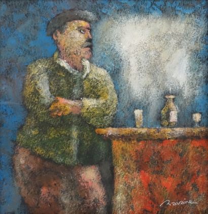 null Christian RAVAINE

Characters at the table

Three oil pastel drawings, signed...