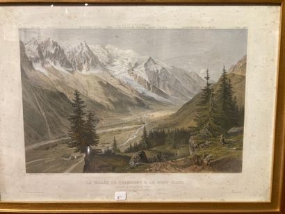 null View of Chamonix

Print 

(scratches and traces of humidity)

Height : 39 cm...