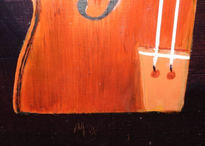 null Modern school

Still Life with Violin

Oil on cardboard, bears a trace of initials...