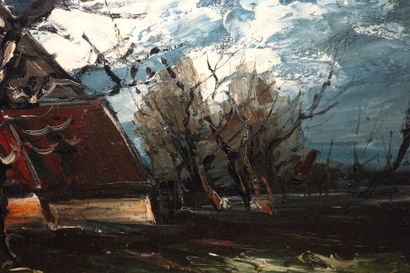 null In the taste of Maurice de VLAMINCK

Landscape with a tree

Oil on canvas

Height...