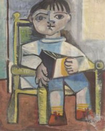 null Carlos CARNERO (1922-1980)

G13 - Child Reading

Oil on canvas, titled, dated...