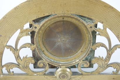 null Claude LANGLOIS - XVIIIe siècle

Graphomètre à pinnules en laiton, avec cadran...
