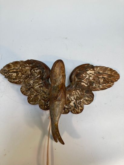 null Winged fish of carved wood, formerly gilded and polychromed

Old colonial work

(Accidents...