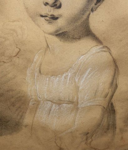 null Louis-Léopold BOILLY (La Bassée 1761-Paris 1845)

Portrait présumé d'Henriette...