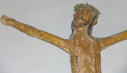 null Travail colonial ibérique du XVIIIe siècle

Christ de la crucifixion

Sculpture...