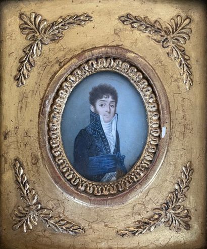 null Pierre HENRY (HENRI) (vers 1760-1822). - Peintre en miniature et professeur.

Portrait...