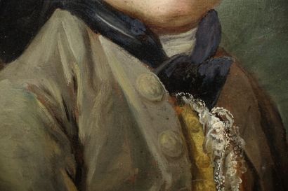 null French school of the 18th century

Portrait of a young boy

Canvas

(Dentures.)

Height...