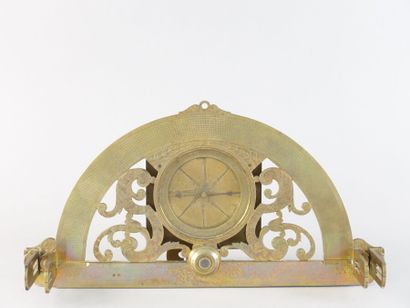 null Claude LANGLOIS - 18th century

Brass pinnae graphometer with compass dial with...