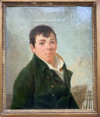  François SABLET (Morges 1745-Nantes 1819) 
Portait présumé d'un membre de la famille...