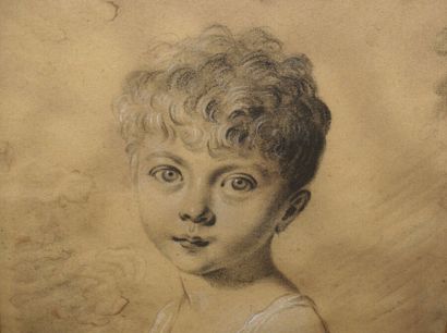  Louis-Léopold BOILLY (La Bassée 1761-Paris 1845) 
Presumed portrait of Henriette...
