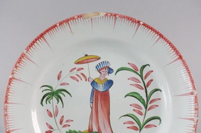 null LES ISLETTES

Assiette en faïence à décor polychrome dite de Madame Bernard...