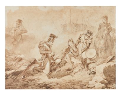 Attributed to Horace VERNET (1789-1863) 
The...