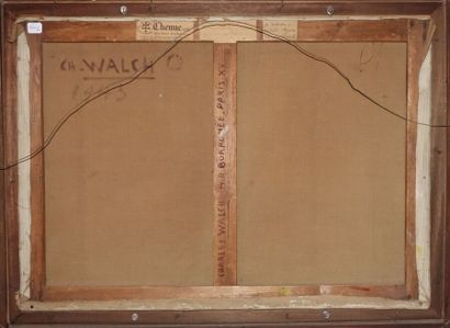 null Charles WALCH (1896-1948)

Le Balcon

Huile sur toile, signée en bas à gauche,...