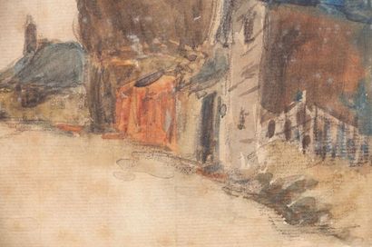 null FRANK-BOGGS (1855-1926)

Rue animée à Vicq en hiver

Aquarelle, signée, située...