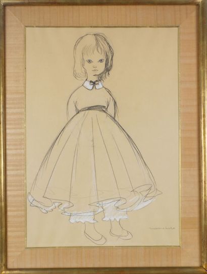 null Madeleine LUKA (1894-1989)

Fillette

Dessin au fusain, craie blanche et crayon...