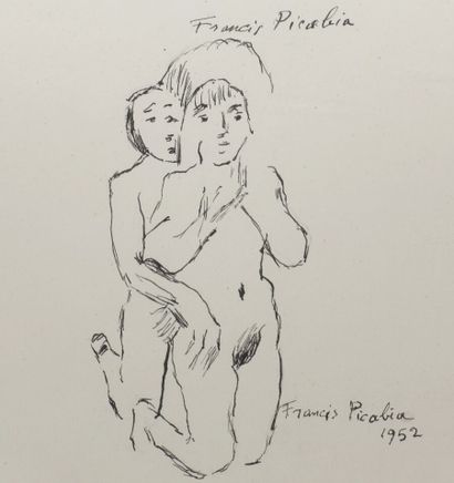 null Francis PICABIA (1979-1953)

Réflexions et dessin d'un couple

Dessin à l'encre,...