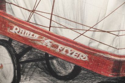 null CHRISTO (1935-2020)

Package on Radio Flyer Wagon

Lithographie et sérigraphie...