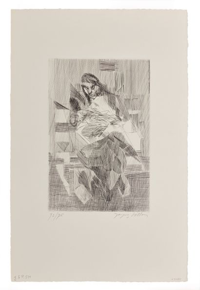 Jacques Villon (Gaston Duchamp, dit) (1875-1963).

Maternité....
