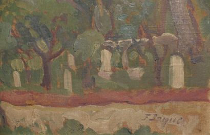 null François JACQUES (1877-1937)

Église dans un paysage arboré

Huile sur toile...