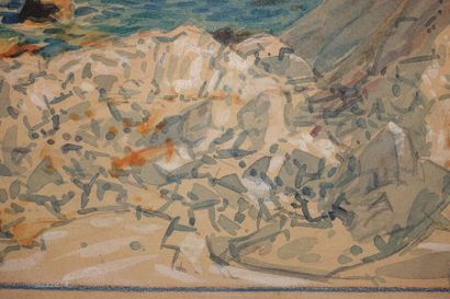 null Tony MINARTZ (1870-1944)

Côte rocheuse en bord de mer

Aquarelle, signée en...