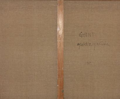 null Makoto MASUDA (1920-1989)

Ghent

Huile sur toile, signée en bas à gauche, titrée,...