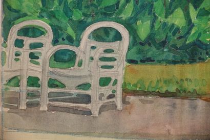 null Tony MINARTZ (1870-1944)

Parc verdoyant

Aquarelle, porte le cachet de l'atelier...