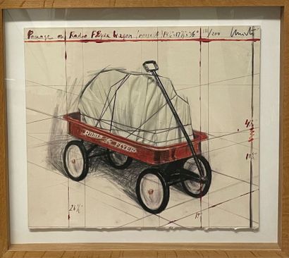 null CHRISTO (1935-2020)

Package on Radio Flyer Wagon

Lithographie et sérigraphie...