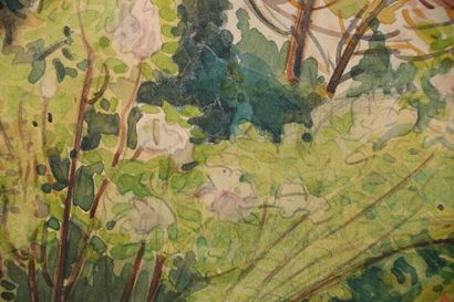 null Tony MINARTZ (1870-1944)

Sentier fleuri et verdoyant

Aquarelle, porte le cachet...