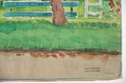 null Tony MINARTZ (1870-1944)

Parc verdoyant

Aquarelle, porte le cachet de l'atelier...