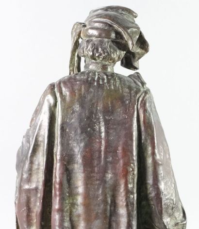 null Renzo COLOMBO (1856-1885)

Portrait d'un juge au conseil des dix à Venise

Bronze...