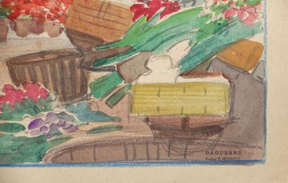 null Tony MINARTZ (1870-1944)

Le marché aux fleurs, Nice

Aquarelle, porte le cachet...