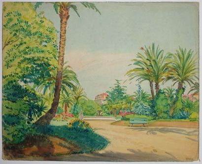 null Tony MINARTZ (1870-1944)

Palmiers dans un parc, Côte d'Azur



Aquarelle, signée...